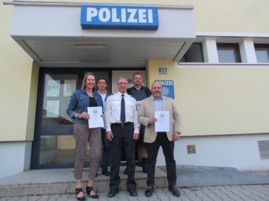Sicherheitswachtkräfte der PI Poing bestellt
