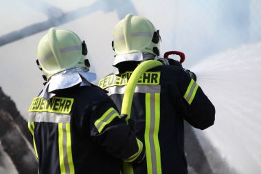 Brand in landwirtschaftlich genutzter Lagerhalle d