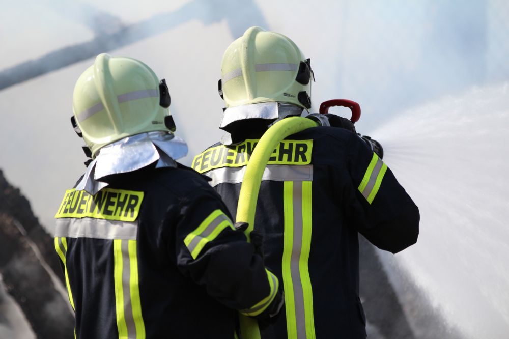 Brand in landwirtschaftlich genutzter Lagerhalle d