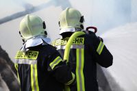 Brand in landwirtschaftlich genutzter Lagerhalle d