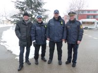 Bürgermeister besucht Sicherheitswacht auf Streife
