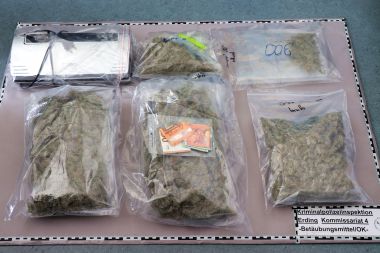1 6 Kilogramm Marihuana im Kleiderschrank