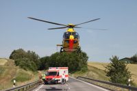 ANZING Schwerer Verkehrsunfall