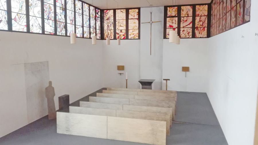 Neubau der Klinikkapelle im RoMed Klinikum nimmt F
