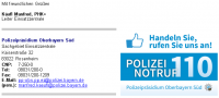 Betrugsmasche Falsche Polizeibeamte ?