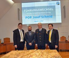 Führungswechsel bei der Polizeiinspektion Erding P