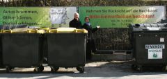 Ganz groß Rücksicht auf die Nachbarn von Wertstoff