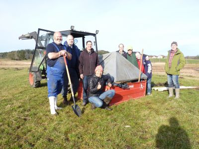 Gelungene Naturschutzaktion im Eidinger Moos