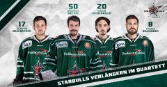 Starbulls verlängern im Quartett