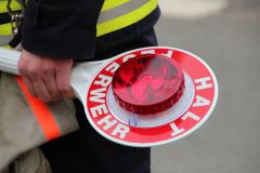 Freising Brand einer Lagerhalle