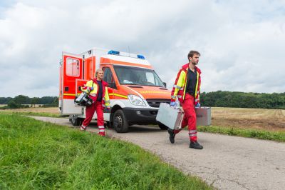 Verkehrsunfall mit leichtverletztem Beifahrer in G