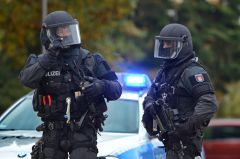 Bombendrohung gegen Krankenhaus Patienten vorüberg