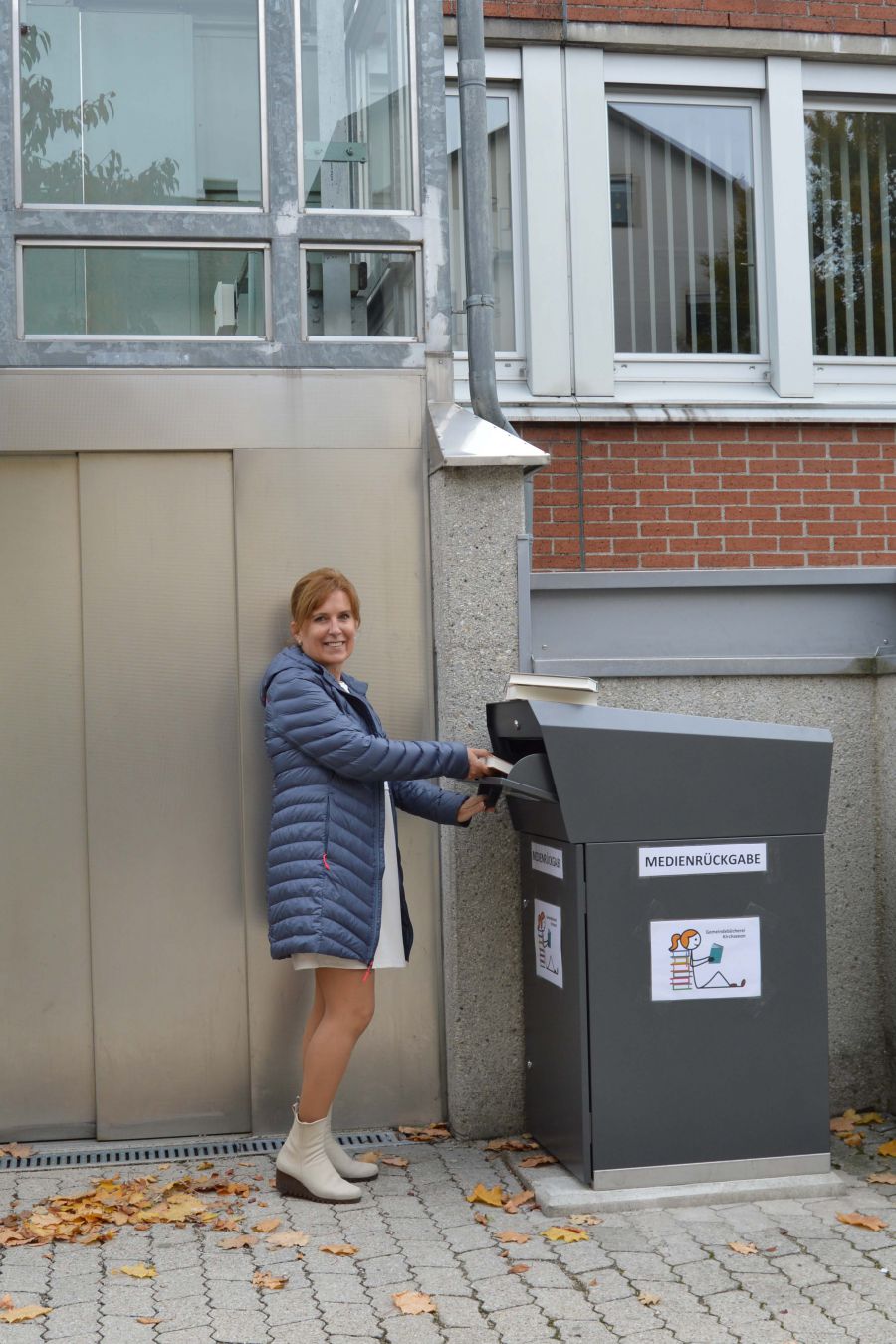 24 7 Medienrückgabebox für die Bücherei