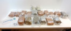 Piding 10 Kilo Marihuana auf der Autobahn A 8 sich