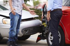 Forstinning Schwaberwegen Auffahrunfall mit Person