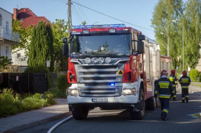 Wolfersdorf Kellerbrand eines Einfamilienhauses Sc