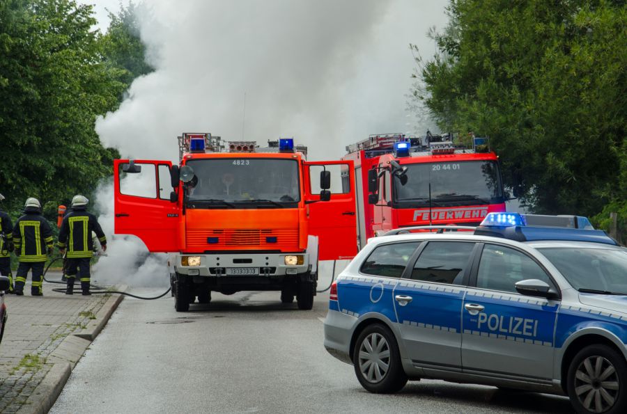 Poing Verkehrsunfall
