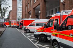 Bayerisch Gmain Schwerer Unfall mit Rettungswagen