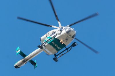 Ebersberg Lebensretter Polizeihubschrauber