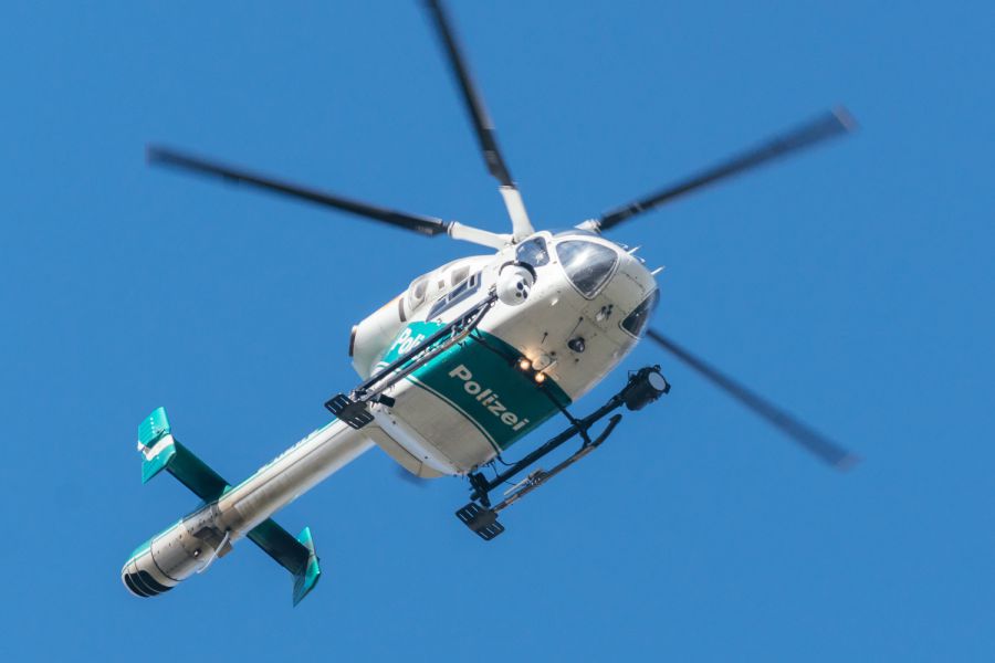 Ebersberg Lebensretter Polizeihubschrauber