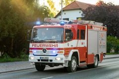 Glonn Sachbeschädigung durch Brandlegung in evange