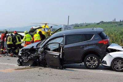Bad Wiessee Auffahrunfall mit Verletzten