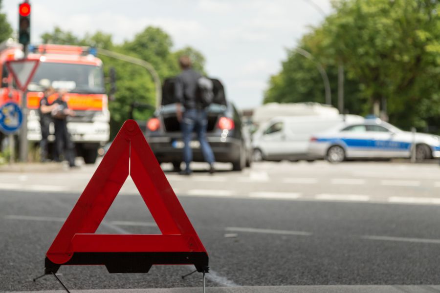 Tacherting Verkehrsunfall mit drei Verletzten