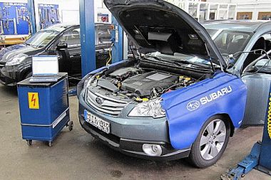 Werkstatt Ersatzfahrzeuge